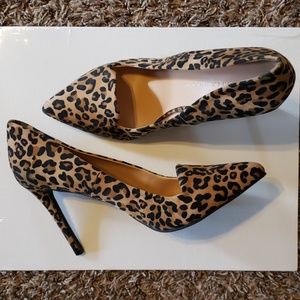 Lauren Conrad 3 1/2' Leopard Print Heels